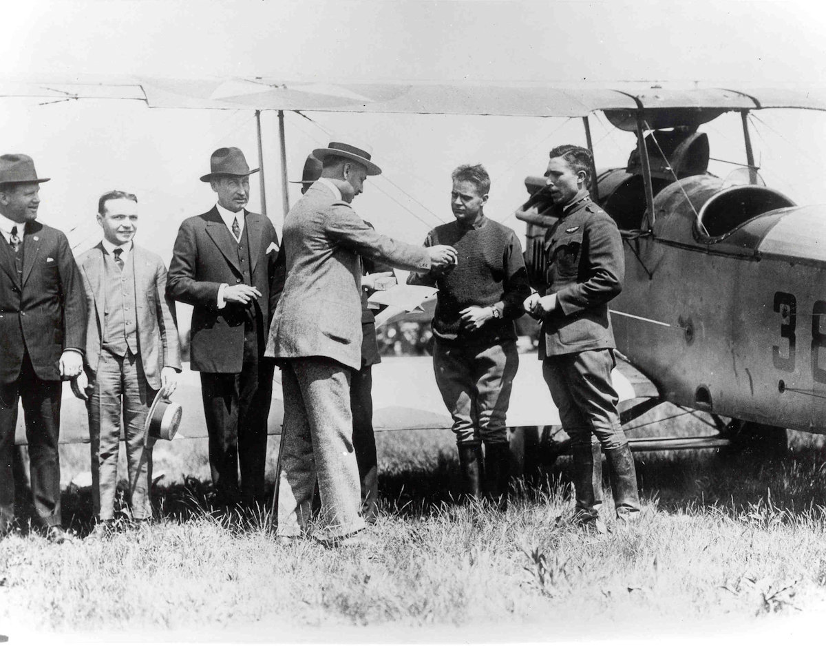First day of Airmail Service, May 15, 1918
