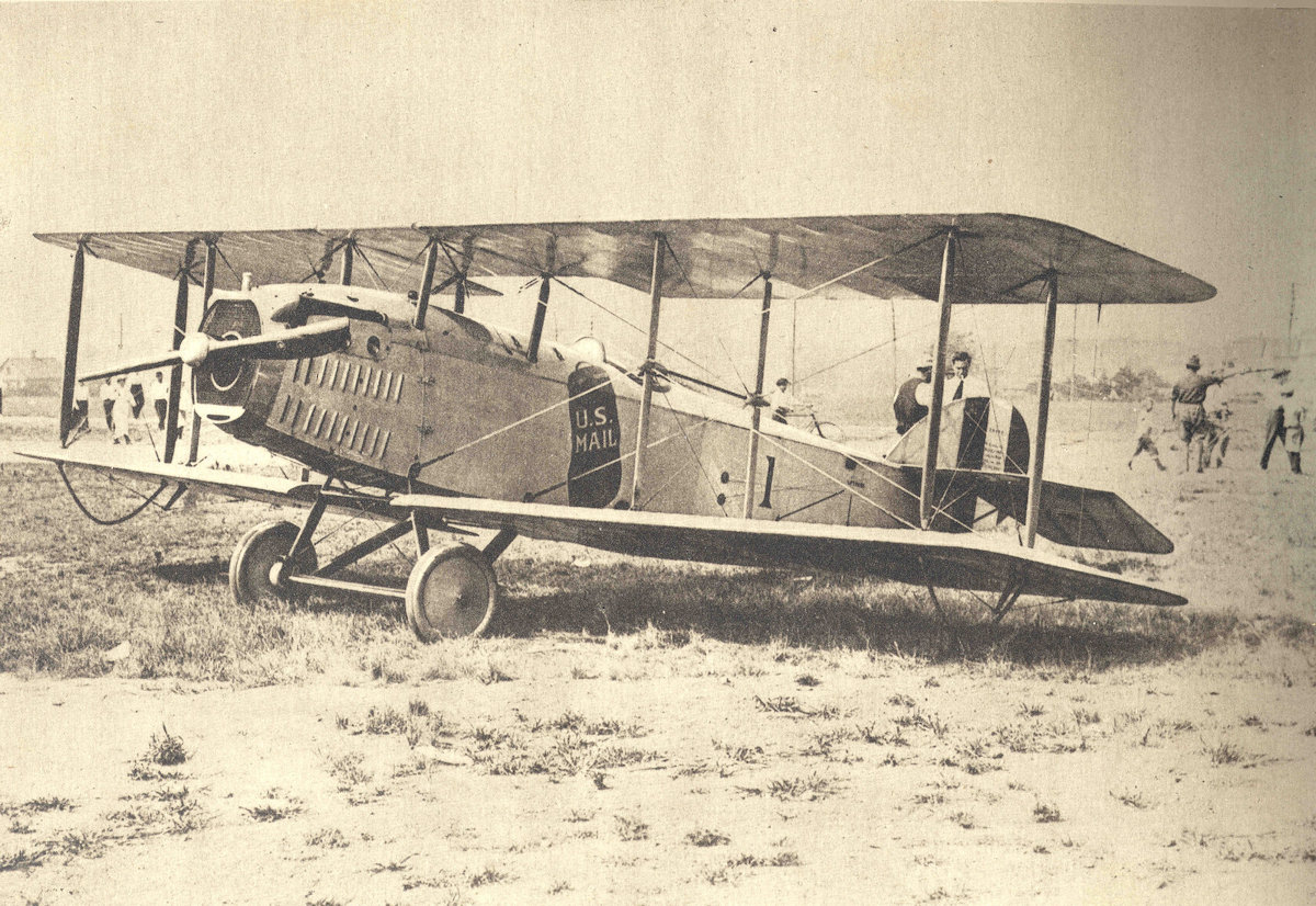 JR-1B mail airplane designed by the Standard Aircraft Corporation