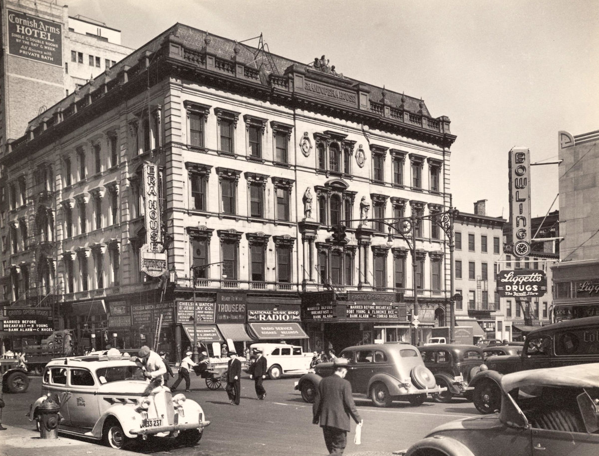 Grand Opera House in New York City, 1937