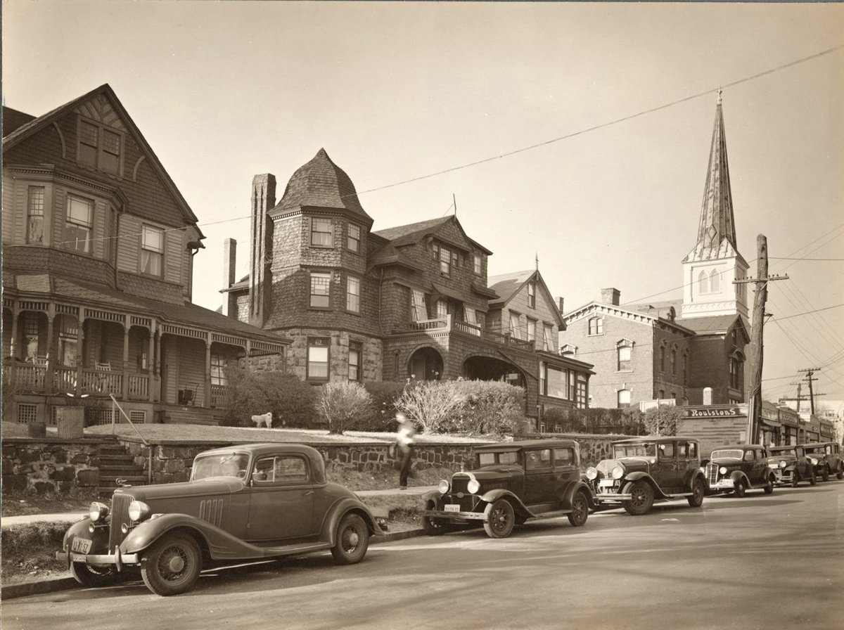 St. Mark's Place on Staten Island, 1937